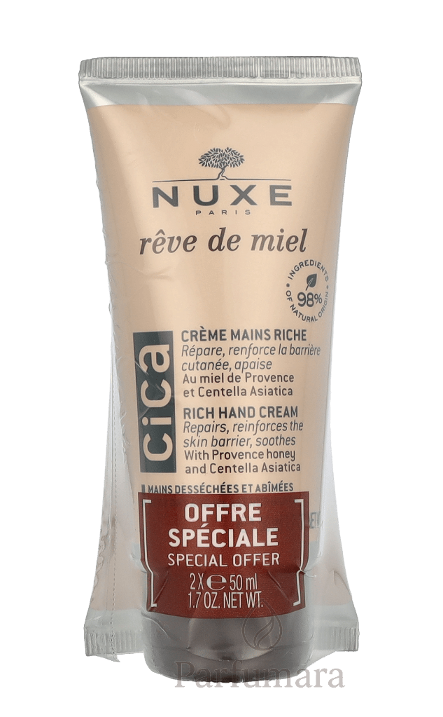 Nuxe Reve De Miel Hand Cream Duo Set 2x 50ml 100 ml