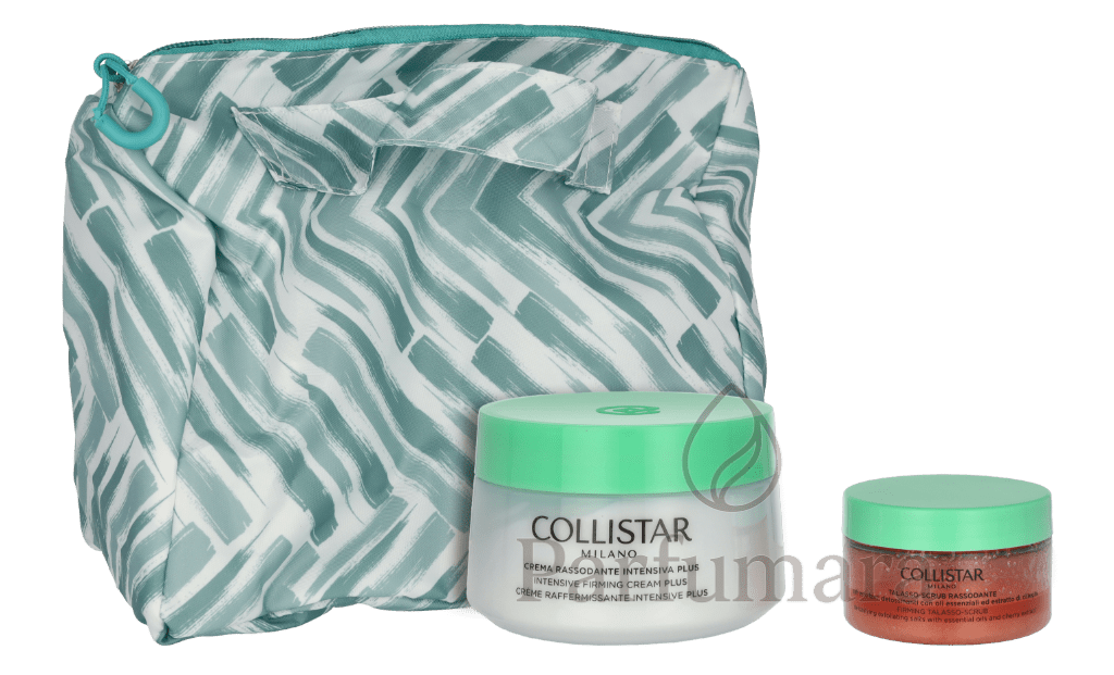 Collistar Body Routine Intensive Firming Set Cream Plus 400ml/Firming Thalasso - Scrub 150 ml/Travel bag 550 ml