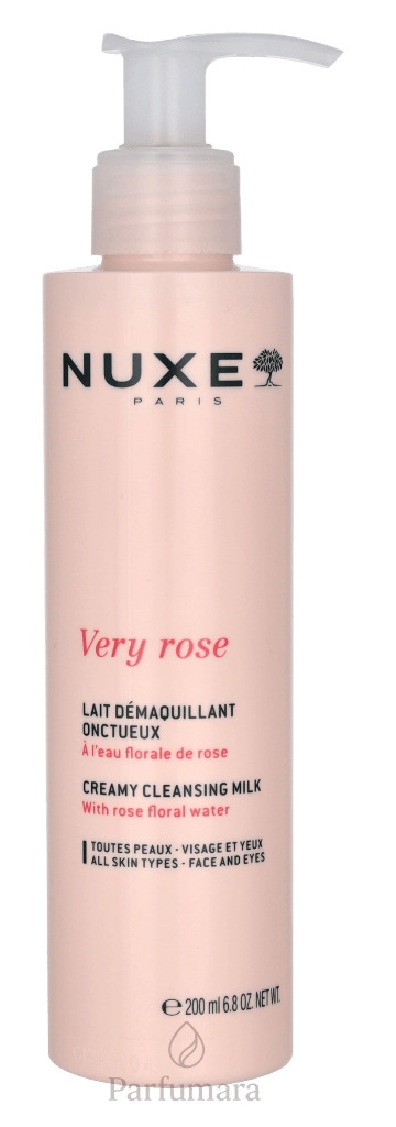 Nuxe Very Rose Creamy Make - Up Remover Milk 200 ml