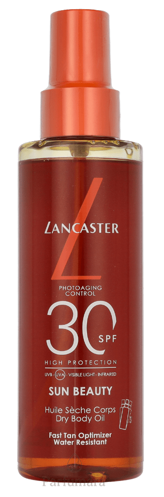 Lancaster Sun Beauty Fast Tan Optimizer Satin Dry Oil High Protection SPF30 150 ml