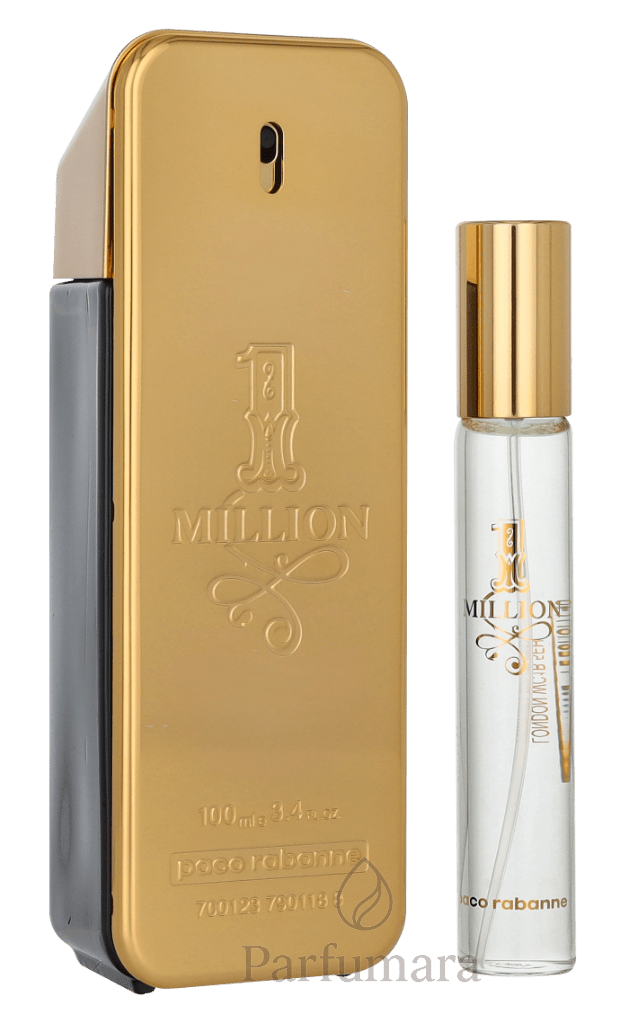 Paco Rabanne 1 Million Giftset Edt Spray 100ml/Edt Travel Spray 20ml 120 ml