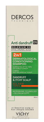Vichy Dercos Anti - Dandruff 2 In 1 Shampoo 390 ml