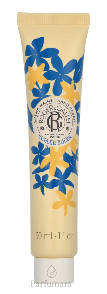 Roger & Gallet Beneficial Hand Cream Vanille Soleil 30 ml