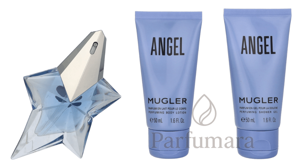 Thierry Mugler Angel Giftset Edp Spray 25ml/Body Lotion 50ml/Shower Gel 50ml 125 ml