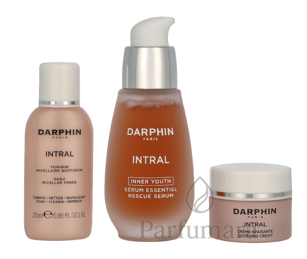 Darphin Intral Soothing Harmony Set Micellar Toner 25ml/Youth Rescue Serum 30ml/Soothing Cream 5ml 60 ml