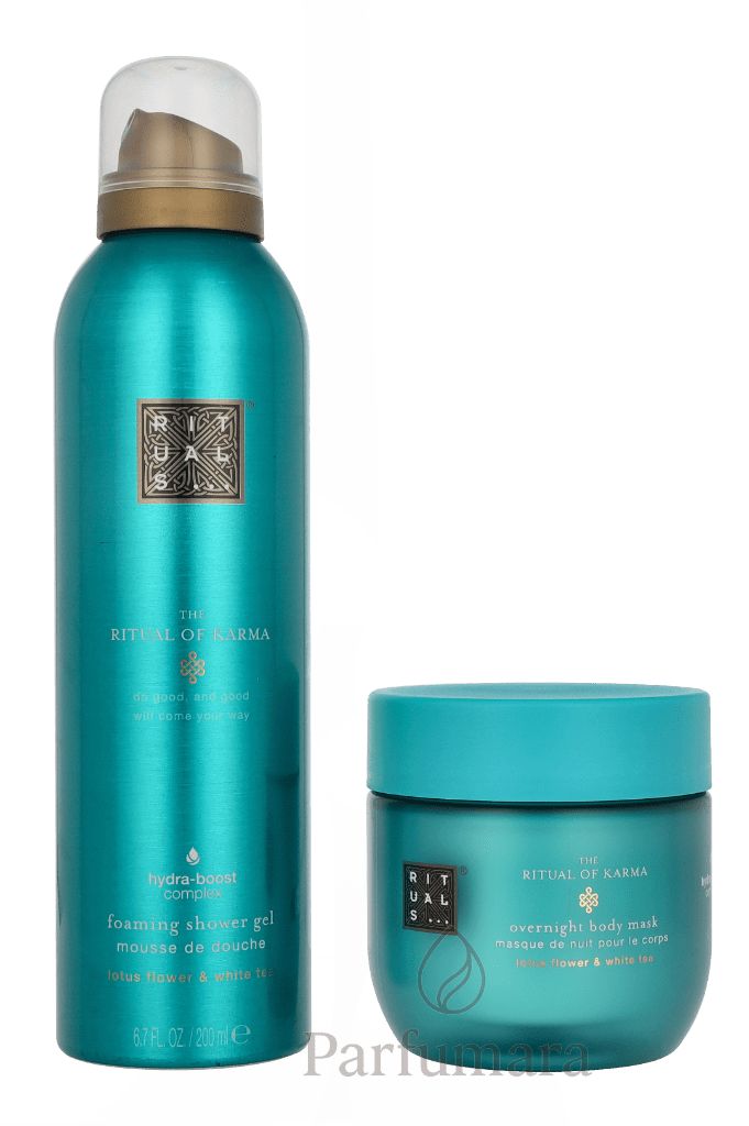 Rituals Karma Giftset Overnight Body Mask 125 ml/Foaming Shower Gel 200 ml 325 ml