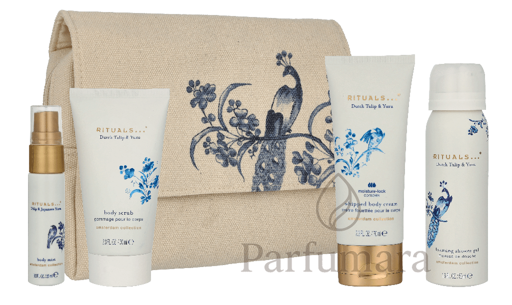 Rituals Amsterdam Collection Medium Geschenkset Shower Gel 50ml/Body Cream 70ml/Body Scrub 70ml/Hair and Body Mist 20ml 210 ml