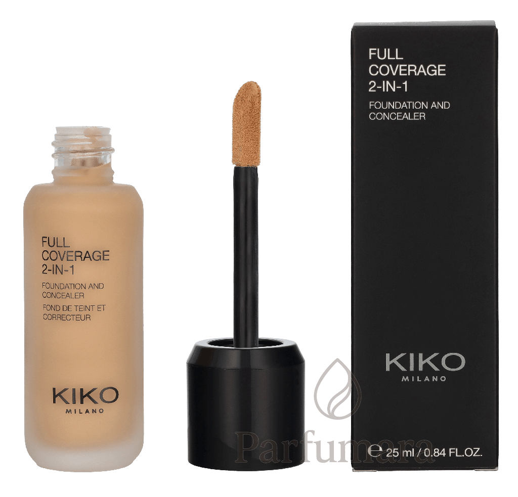 Kiko Milano Full Coverage 2 In 1 Foundation & Concealer N25 25 ml