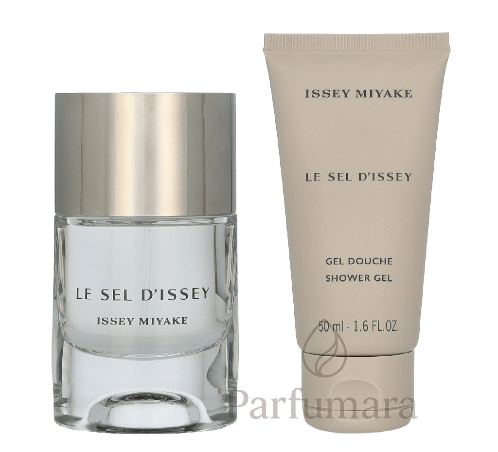 Issey Miyake Le Sel D'Issey Giftset Edt Spray 50ml/Shower Gel 50ml 100 ml