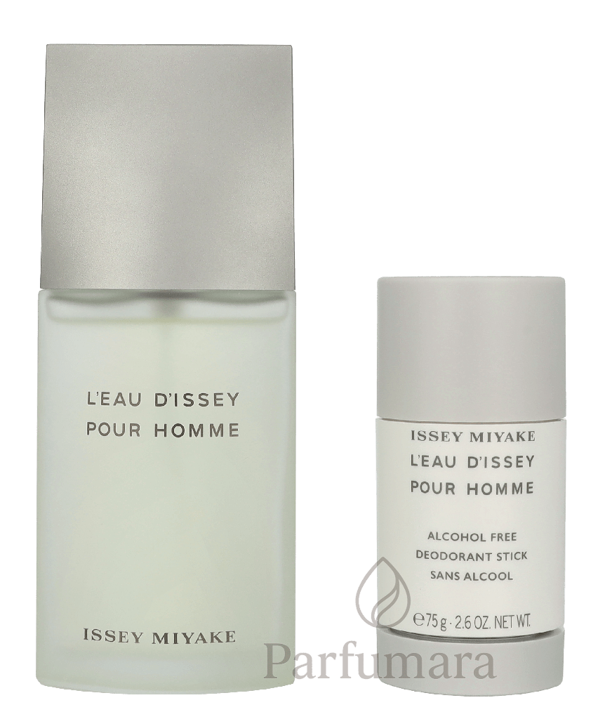 Issey Miyake L'Eau D'Issey Pour Homme Giftset Edt Spray 75ml/Deo Stick 75gr 150 ml