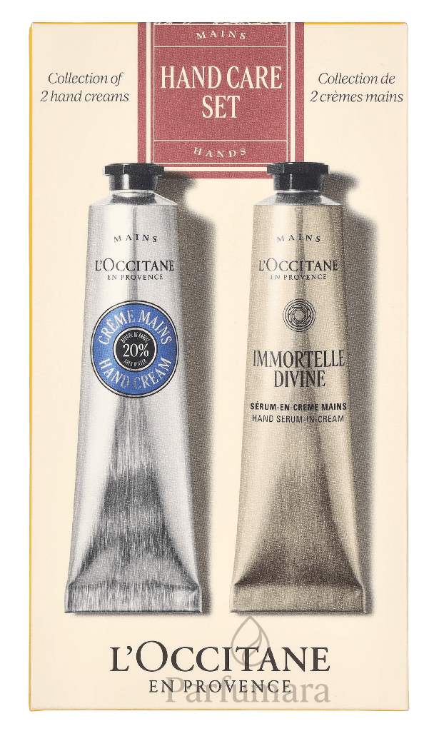 L'Occitane Hand Care Set Hand Cream 75ml/Serum-In-Cream 75ml 150 ml