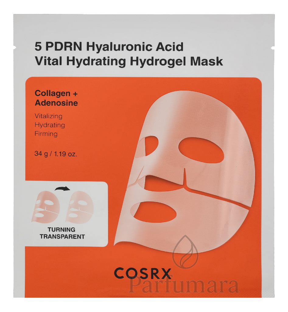 Cosrx 5 PDRN Hyaluronic Acid Vital Hydrating Hydrogel Mask 3 x 34 g 102 g