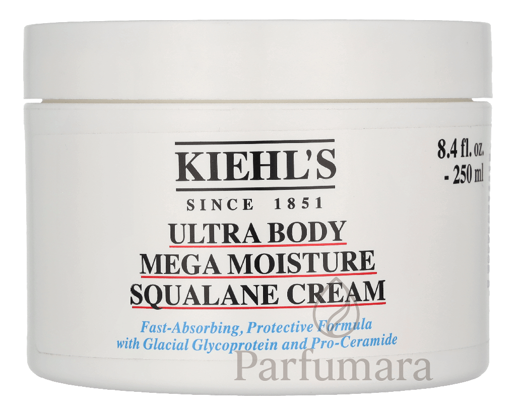 Kiehl's Ultra Body Mega Moisture Squalane Cream 250 ml