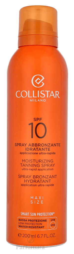 Collistar Moisturizing Tanning Spray SPF10 200 ml