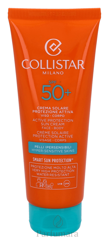 Collistar Active Protection Sun Cream Face - Body SPF50+ 100 ml