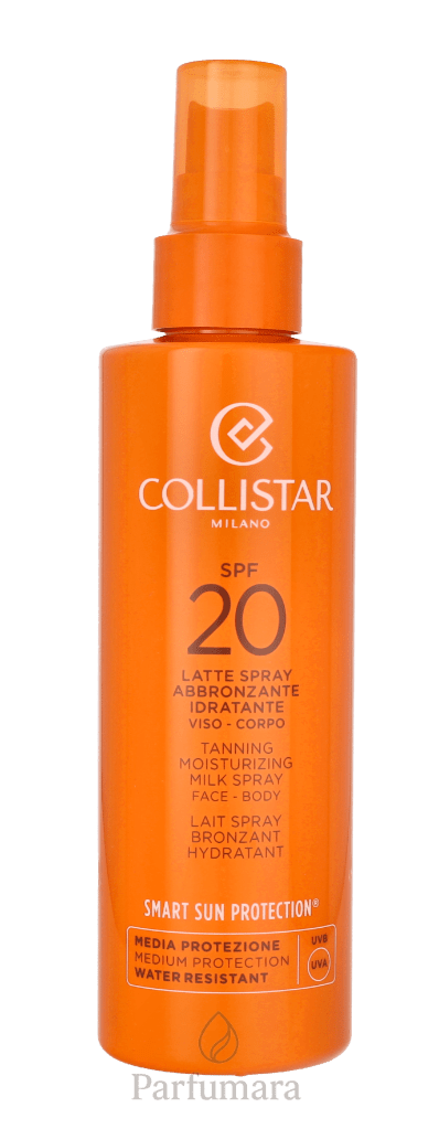 Collistar Tanning Moisturizing Milk Spray Face - Body SPF20 200 ml