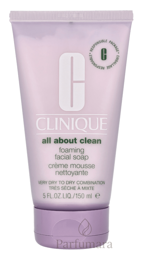 Clinique Foaming Facial Soap Very Dry To Dry Combination 150 ml