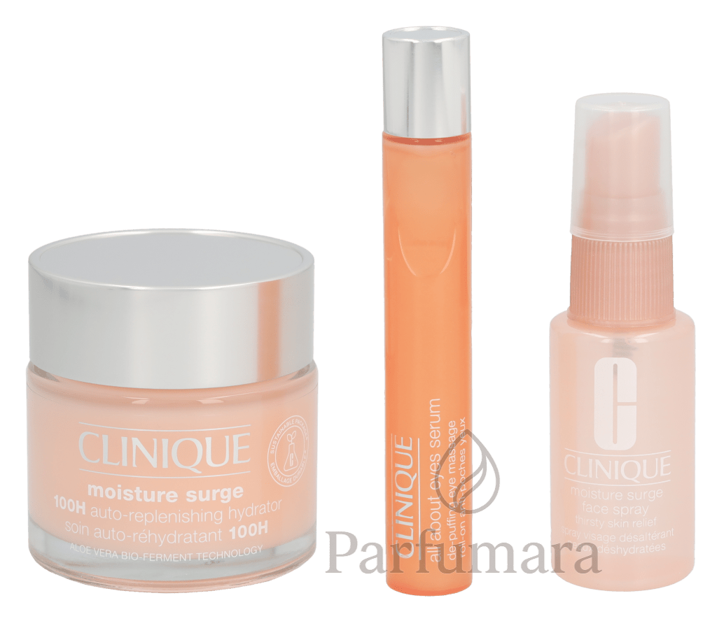 Clinique Moisture Surge Set Hydrator 75ml/Eye Serum 15ml/Face Spray 30ml 120 ml