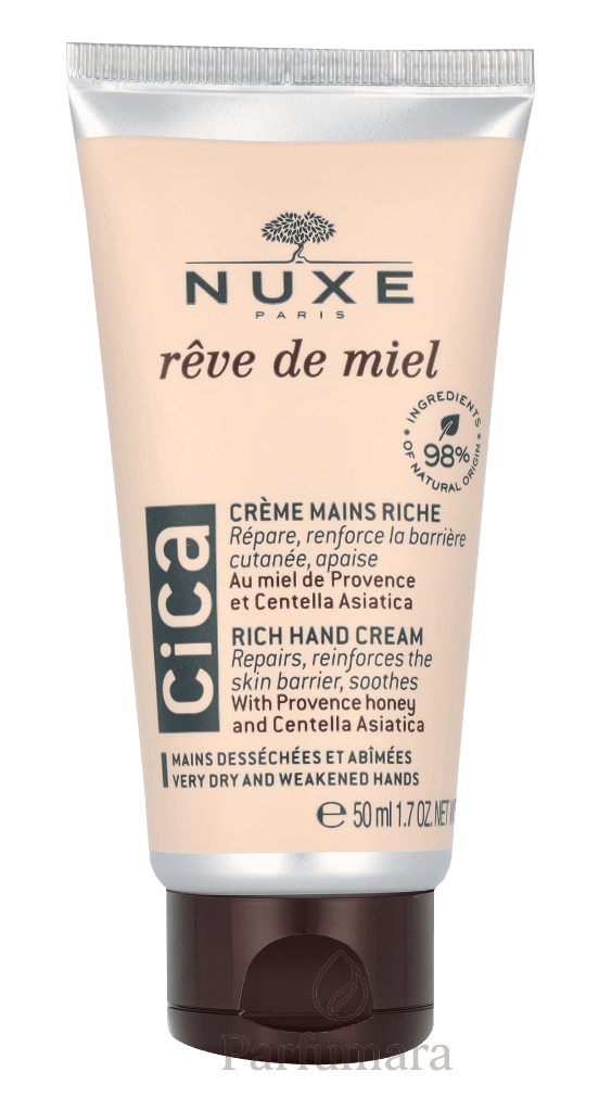 Nuxe Reve De Miel Cica Hand Cream Very Dry And Weakened Hands 50 ml