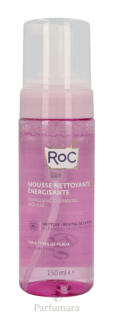 RoC Energising Cleansing Mousse Cleanses - Invigorates Skin , All Skin Types 150 ml