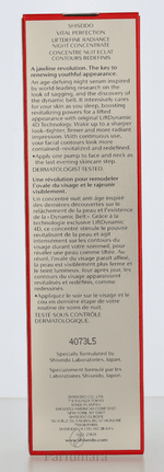 Shiseido Vital Perfection LiftDefine Night Concentrate 40 ml