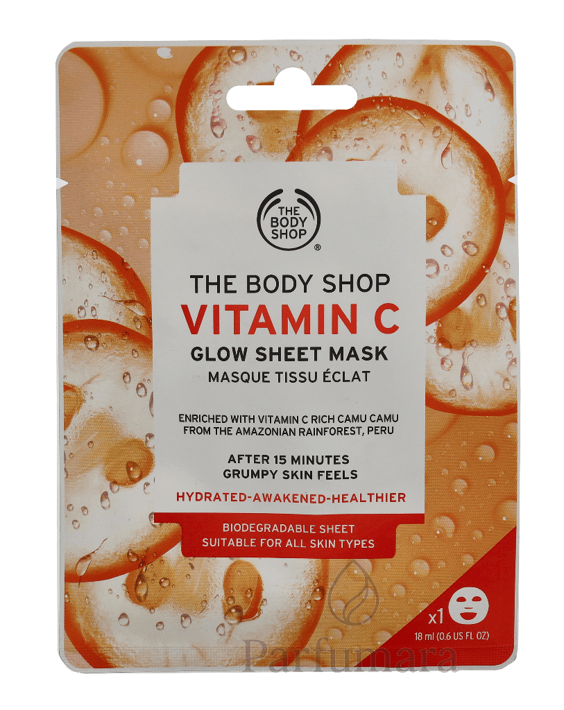 The Body Shop Sheet Mask Glow - Vitamin C 18 ml
