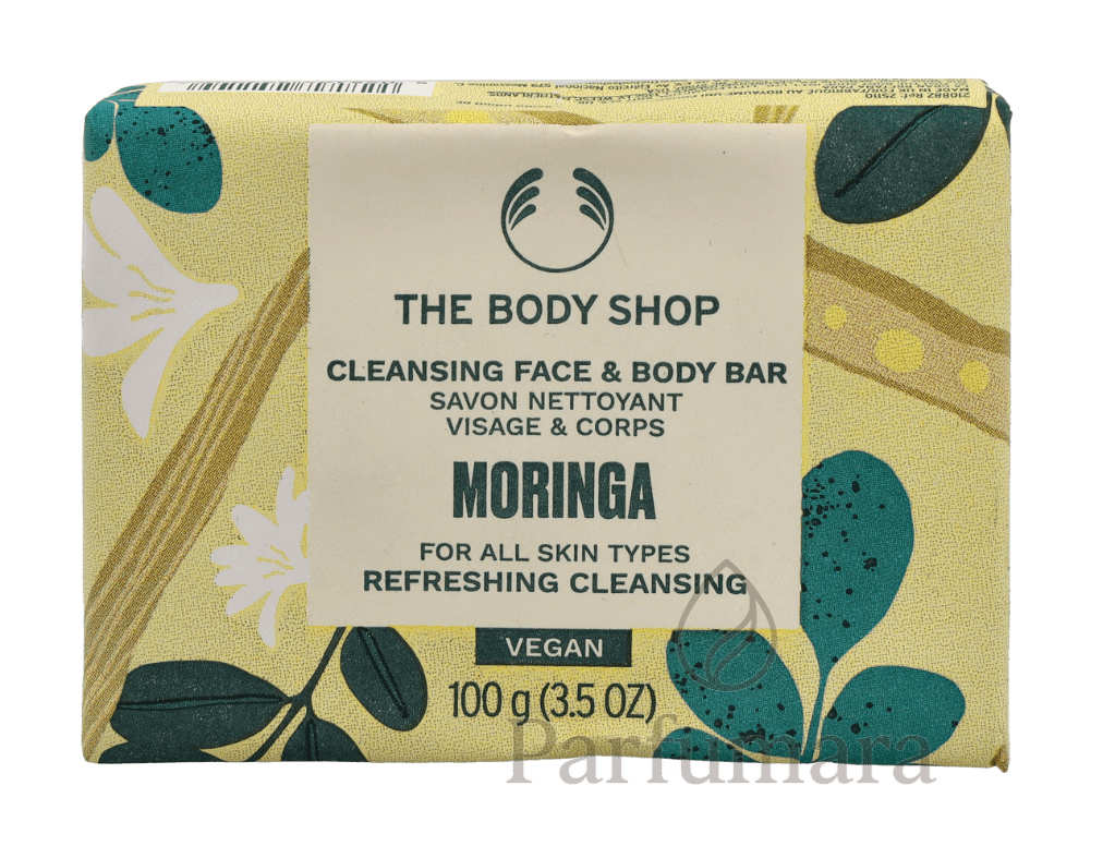 The Body Shop Cleansing Face & Body Bar Moringa 100 g
