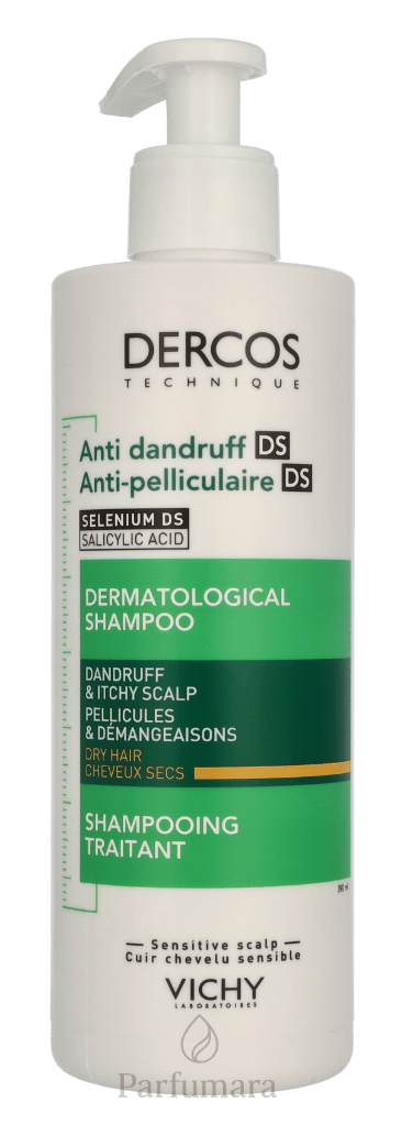 Vichy Dercos Anti - Dandruff Treatment Shampoo Dry Hair 390 ml