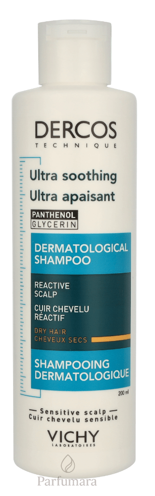 Vichy Dercos Ultra Soothing Shampoo Dry Hair 200 ml