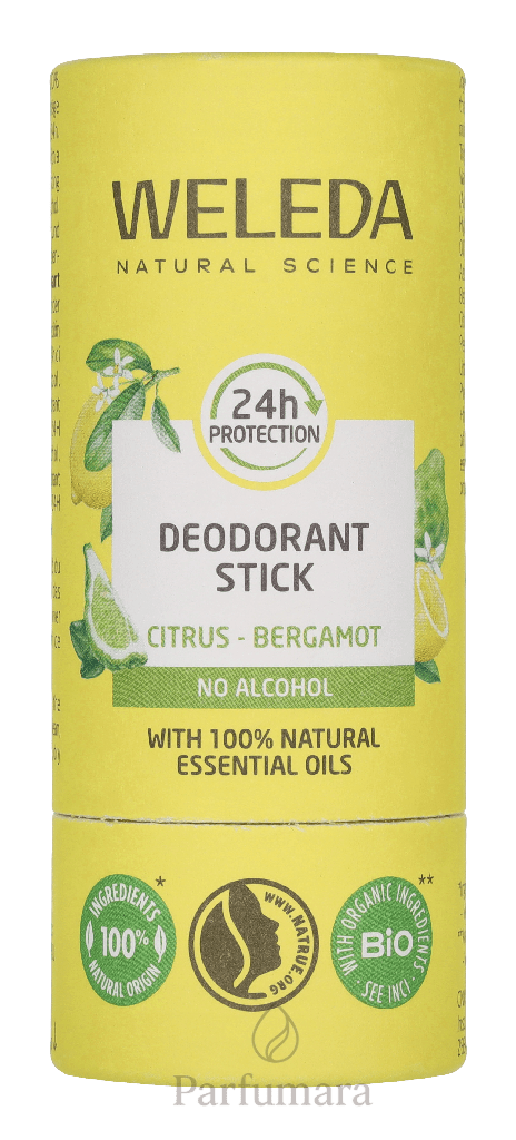 Weleda Citrus-Bergamot 24H Deodorant Stick 50 g