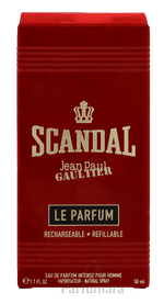 Jean Paul Gaultier Scandal Le Parfum Pour Homme Eau de Parfum Intense / Refillable 50 ml