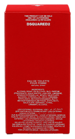 Dsquared2 Red Wood Pour Femme Eau de Toilette 50 ml