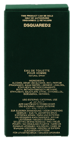 Dsquared2 Green Wood Eau de Toilette Pour Homme 50 ml