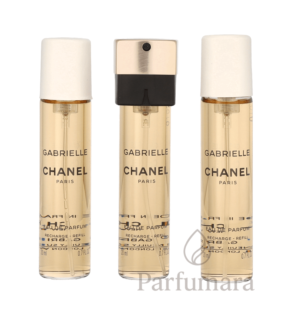 Chanel Gabrielle Giftset 3x20ml Edp Spray 60 ml