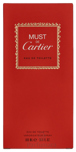 Cartier Must De Cartier Pour Femme Eau de Toilette 100 ml