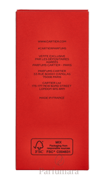 Cartier Pasha De Cartier Eau de Toilette 100 ml