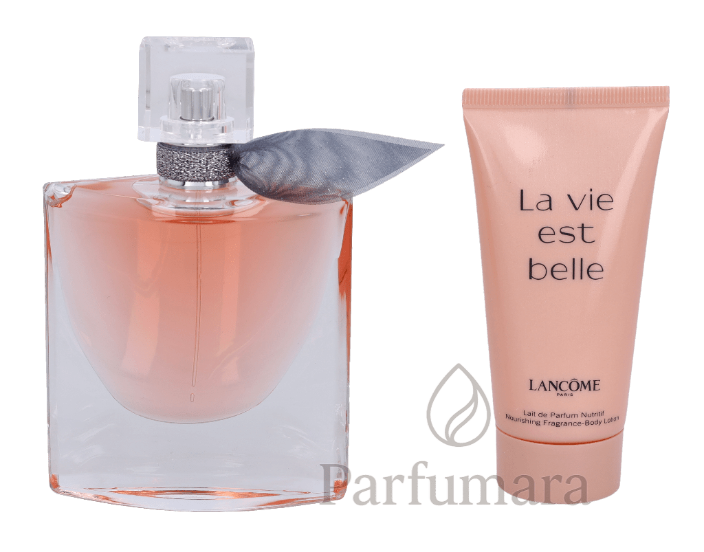 Lancome La Vie Est Belle Giftset Edp Spray 50ml Refillable/Body Lotion 50ml 100 ml