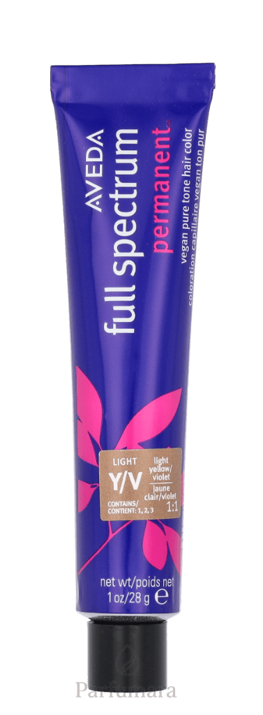 Aveda Full Spectrum Permanent Vegan Pure Tone Hair Color Light Yellow Violet 28 g