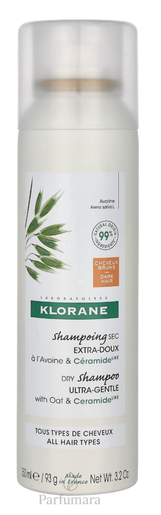 Klorane Dry Shampoo With Oat Milk - Tint 150 ml