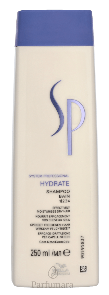 Wella SP - Hydrate Shampoo Effectively Moisturises Dry Hair 250 ml