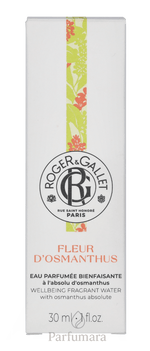 Roger & Gallet Fleur D'Osmanthus Wellbeing Fragrant Water Natural Spray 30 ml