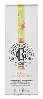 Roger & Gallet Fleur D'Osmanthus Wellbeing Fragrant Water Natural Spray 30 ml