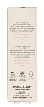 Roger & Gallet Rose Wellbeing Fragrant Water Natural Spray 100 ml