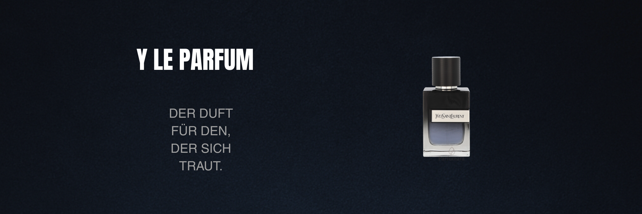 Ein YLE Parfumflakon