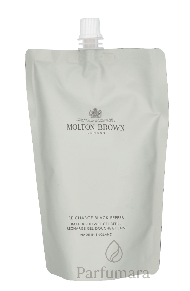 Molton Brown Re - Charge Black Pepper Bath & Shower Gel Refill 400 ml