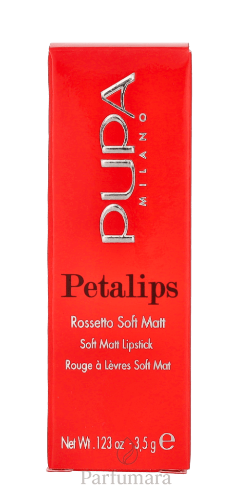 Pupa Petalips Soft Matt Lipstick 005 Elegant Camelia 3,5 g