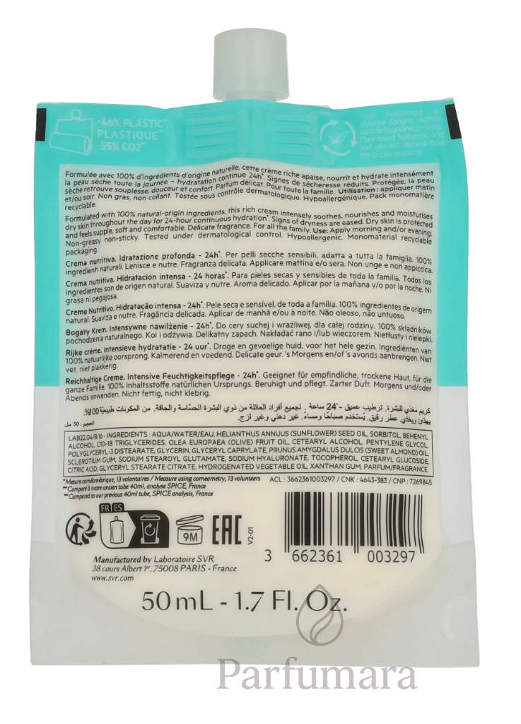 SVR Hydraliane Rich Cream SVR Hydraliane Rich Cream 50 ml