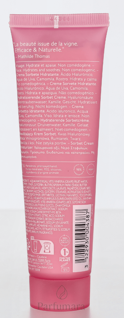 Caudalie Vinohydra Moisturizing Sorbet Cream 60 ml