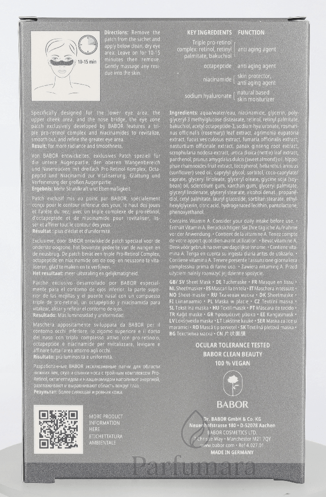 Babor Doctor Resurface Renewal Eye Zone Patch 5 Stück