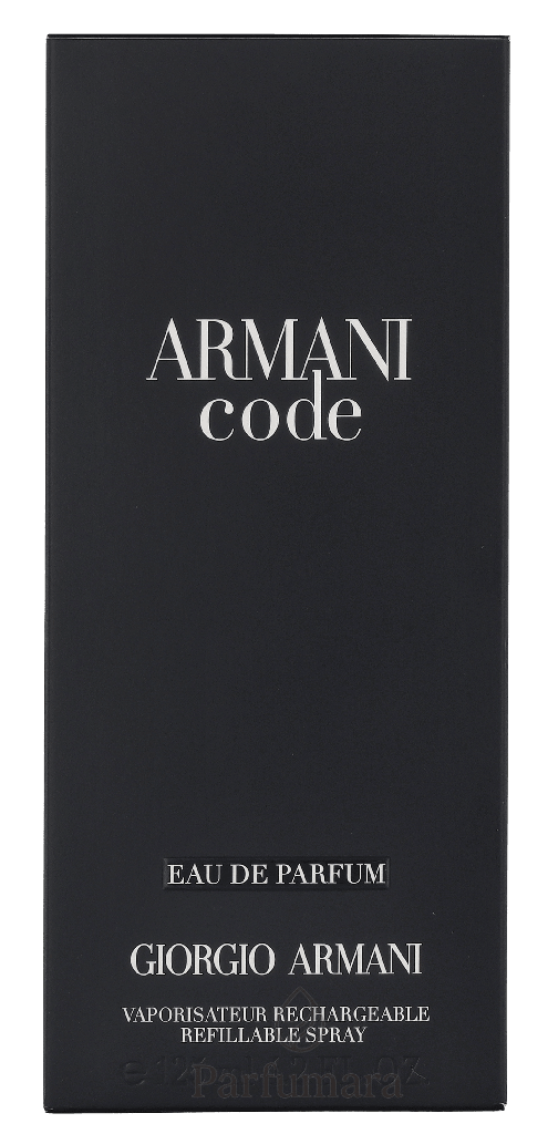 Armani Code Pour Homme Refillable Eau de Parfum 125 ml
